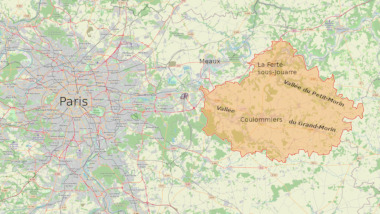 Situation du PNR de la Brie et des deux Morin